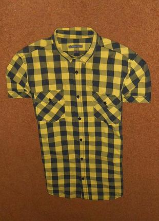 Fabric casual рубашка кубики клетка