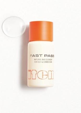 Гель для умывания item beauty fast pass aha gel cleanser mini