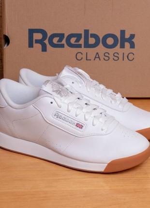 Оригинал! женские белые кроссовки reebok princess bs8458 us5.5-9 22.5-26cм2 фото