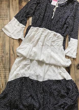 Платье в крестьянском стиле