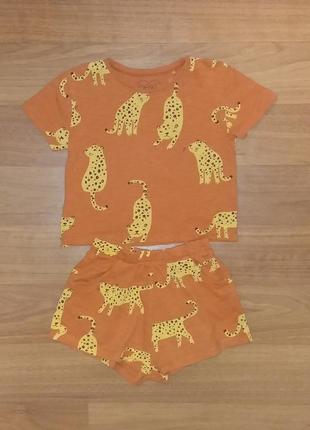 Летний костюм на девочку