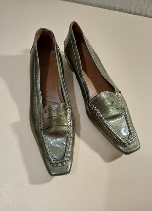 Фирменные женские лакированные туфли hogl1 фото