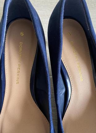 Синие туфли от dorothy perkins5 фото