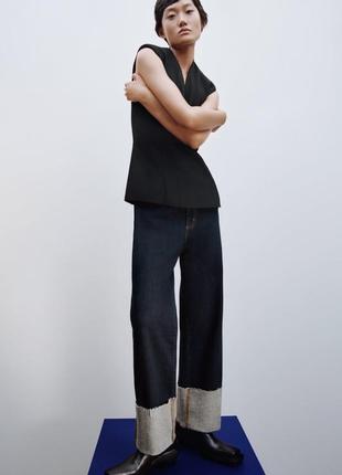 Нарядний топ, майка,чорна zara