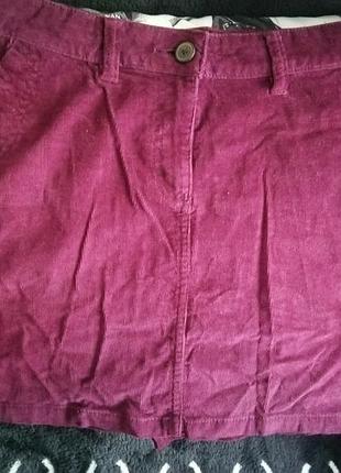 Вельветовая юбочка