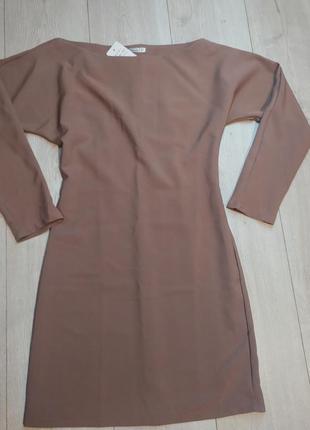 Сукня жіноча розмір с;м колір молочний шоколад.5 фото