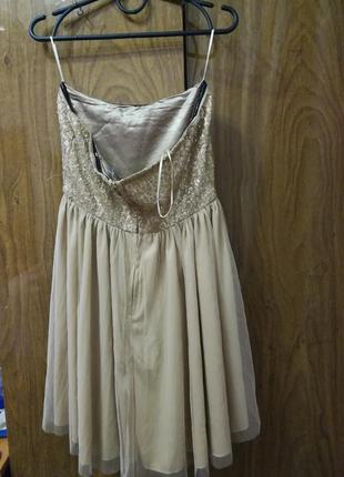 Платье со стразами