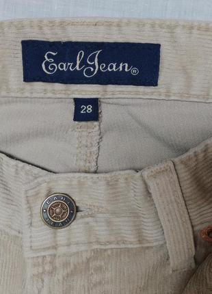 Брюки earl jean вельвет
