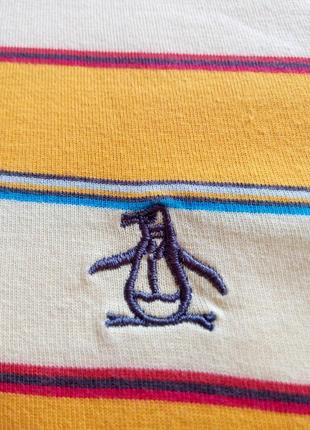 Жизнерадостная тенниска из перуанского pima cotton от penguin (сша)7 фото