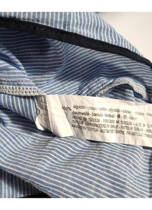 Блуза блузка топ в смужку з воланами 🔥zara🔥 укорочена4 фото
