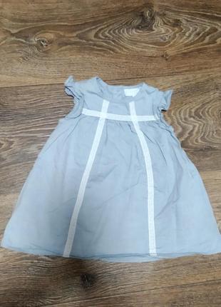 Платье сарафан с кружевом 3-6 м