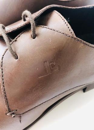 71! мужские кожаные туфли jean-louis scherrer. франция