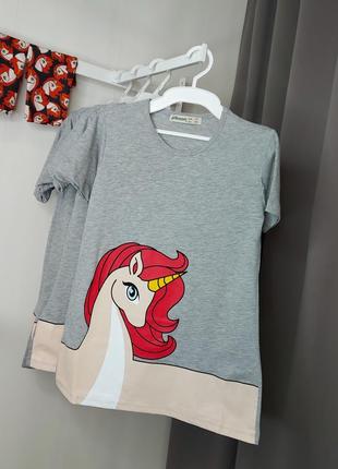 Платье футболочного кроя jeliboom на 4-5 и 9-10 лет