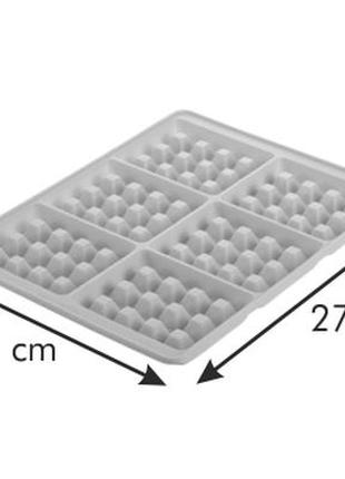 Форма для выпечки 6 вафель tescoma delícia silicone арт. 6293423 фото