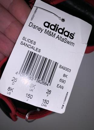 Сандалі adidas disney mickey altaswim р. 25 оригінал арт.ba93039 фото