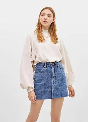 Шикарна джынсовая спідниця