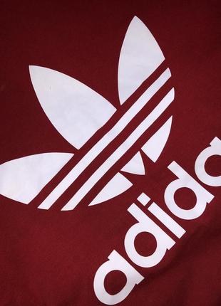 Футболка adidas оригинал лого принт натуральный хлопок9 фото