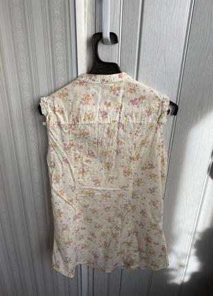 Рубашка с коротким рукавом, цветочный принт lefties2 фото