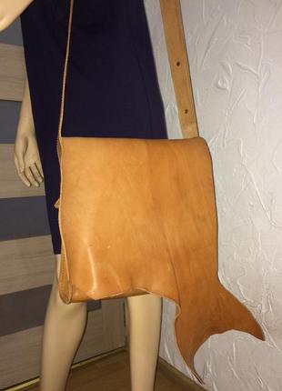 Peter fasnacht swiss handmade шикарна брутальна дизайнерська сумка з натуральної шкіри