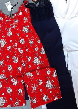 1+1=3 🎁летний комбинезон с широкой штаниной 🍒