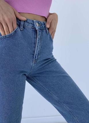 Класичні джинси мом висока посадка 🇹🇷5 фото