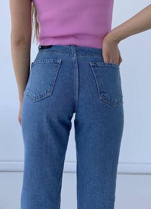 Класичні джинси мом висока посадка 🇹🇷3 фото