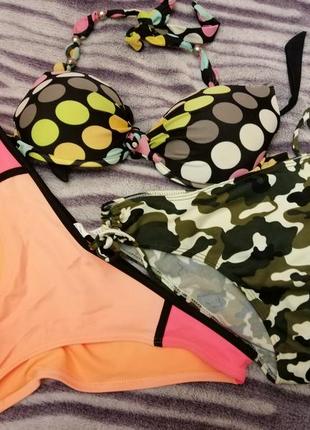 Распродажа комбинированный купальник 3 предмета