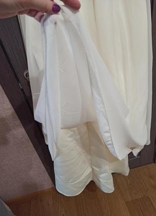 Платье свадебное,выпускное 46р(есть дефект)4 фото