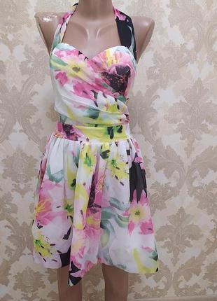 Платье,сарафан в цветочный принт 11