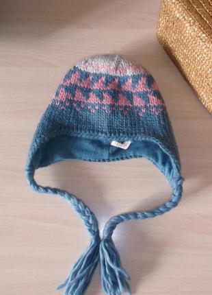 Шапка sela с косами,р.53