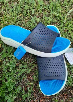 Шлепанцы crocs literide slide 205183 fresco