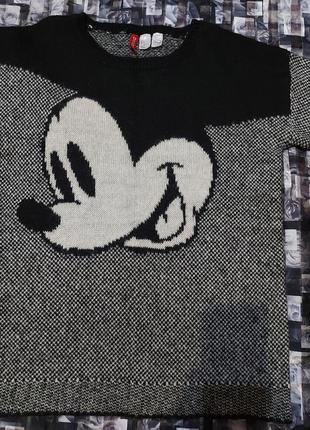 Джемпер женский   divided  h& m disney