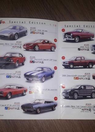 Каталог коллекционных автомобилей maisto 2004 года2 фото