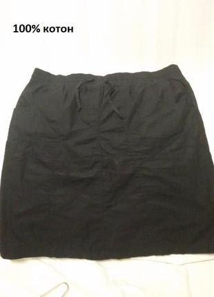 Спідниця сорочка чорна (побіди 59-60 см) 40