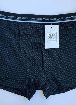 Трусы боксеры мужские enrico coveri eb 1711 boxer nero