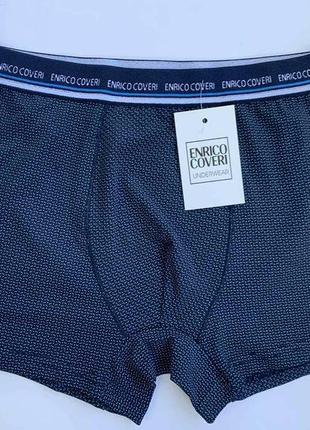 Трусы боксеры мужские enrico coveri eb 1711 boxer jeans