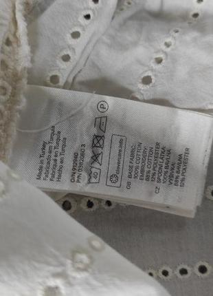 Блузка сорочка сорочка шиття прошва з відкритими плечима8 фото