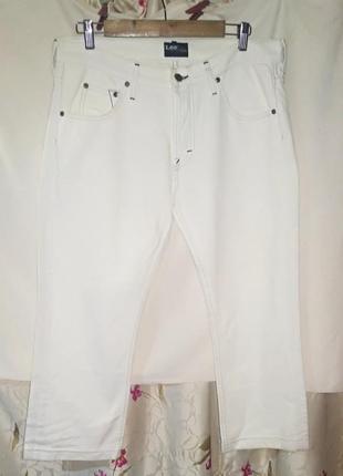 Джинсы женские укороченные брюки " lee "3 фото
