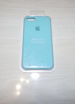 Чехол silicone case apple iphone 7/82 фото