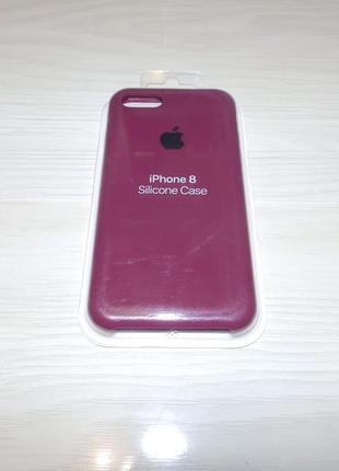 Чехол silicone case apple iphone 7/81 фото