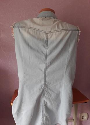 Рубашка denim co 42 размер 2