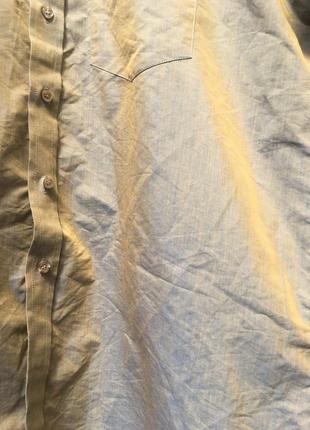 Рубашка marks & spencer переливается на цвету, хамелеонит с коротким рукавом😍🐉🐝2 фото