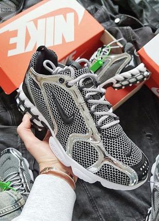 Кроссовки женские  air zoom spiridon caged 'stussy'