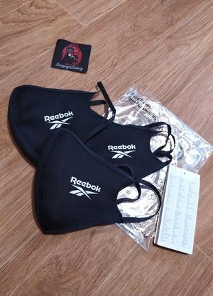 Маска пита reebok face covers 3-pack