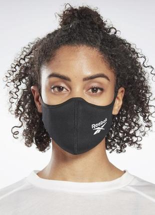 Маска піта reebok face covers 3-pack 4
