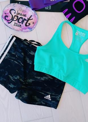 Топ для фитнеса йоги спорта бега adidas techfit