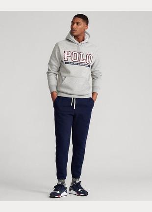 Худи polo ralph lauren fleece-lined double-knit hoodie, размер m7 фото
