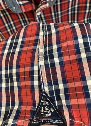 Рубашка tommy hilfiger в клетку 4