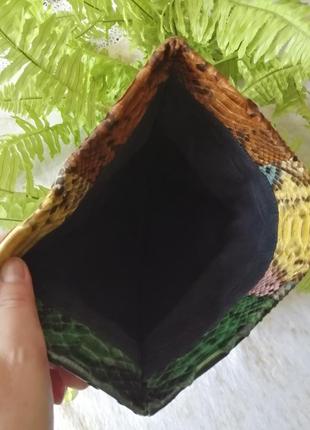 Новий питоновый клатч 3