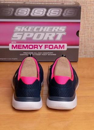 Оригинал! женские летние кроссовки skechers summits 12980 nvhp4 фото